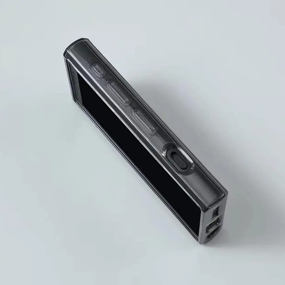 TPU Case For HiBy Digital M300 Media Player Transparent Black Protective Shell Skin Case Cover for HiBy Digital M300 HiFi Player