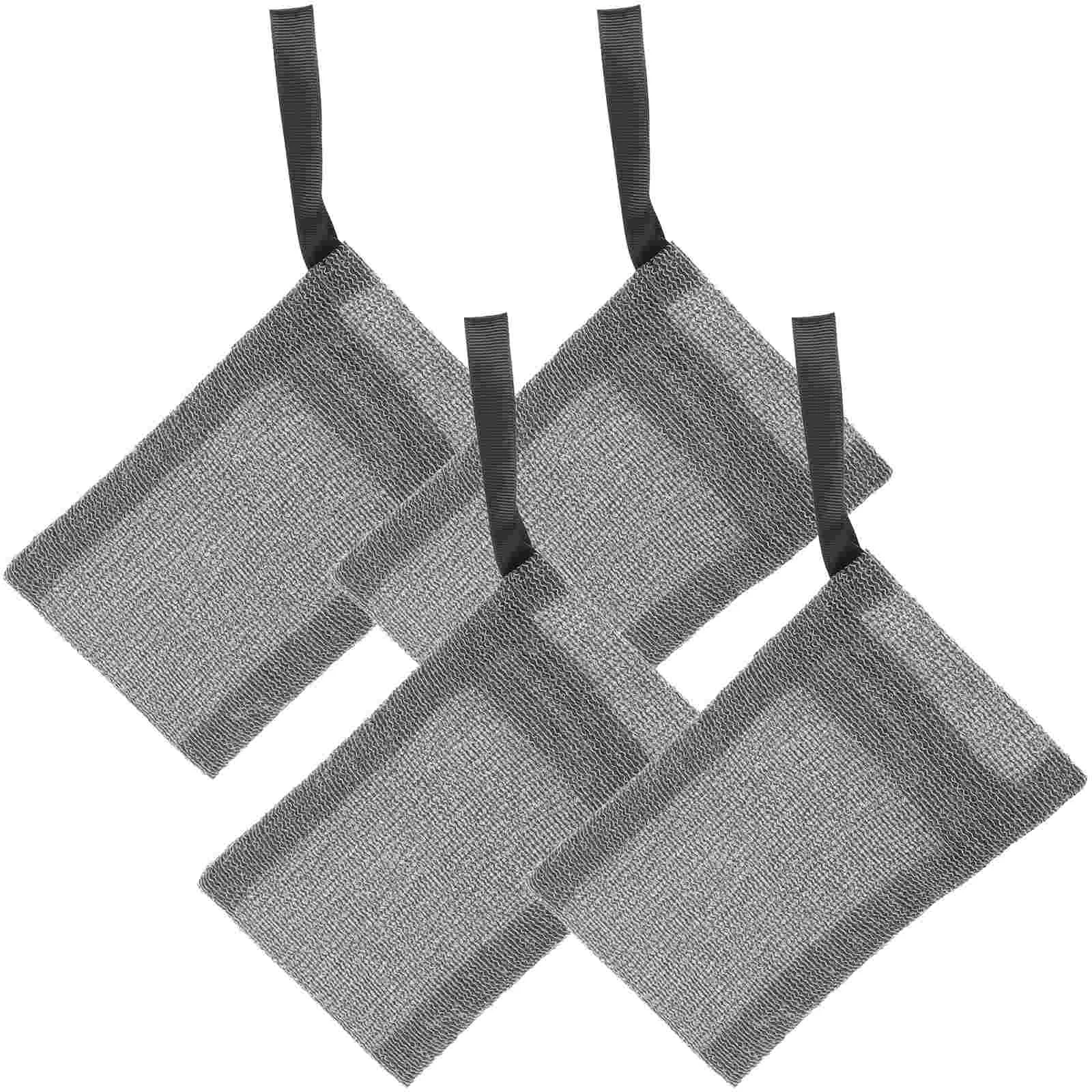 4 Pcs Soap Bar Container Dispenser Kitchen Savers Sock for Small