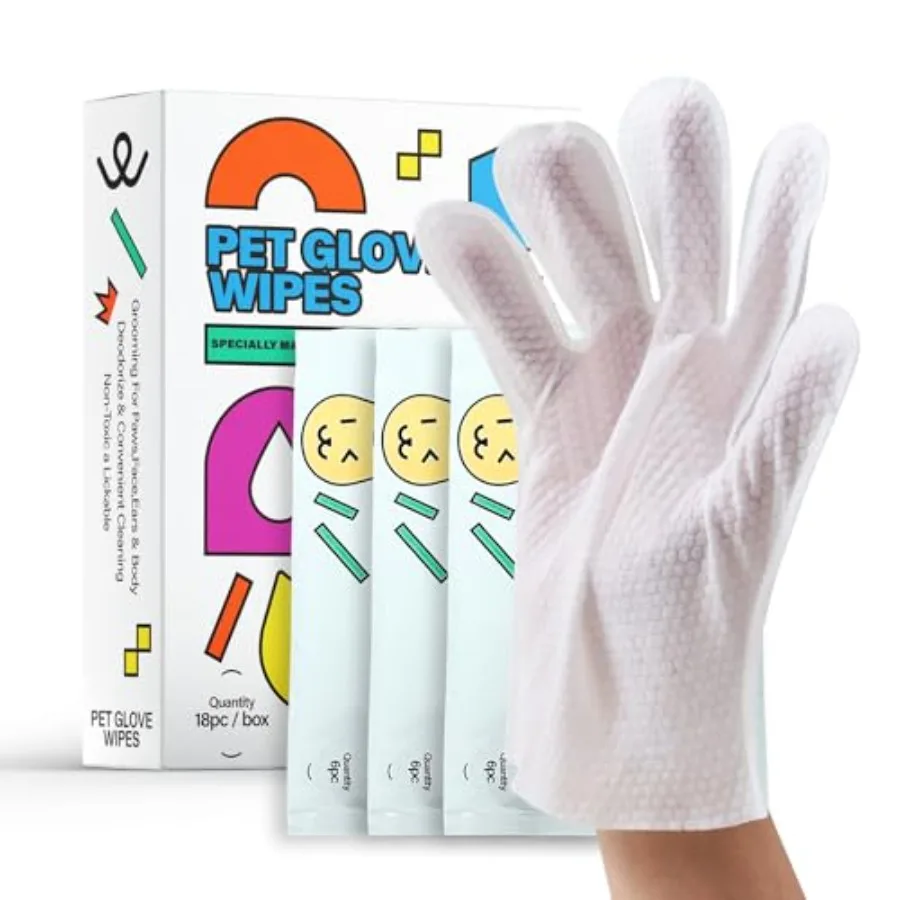 Pet Glove Wipes For…