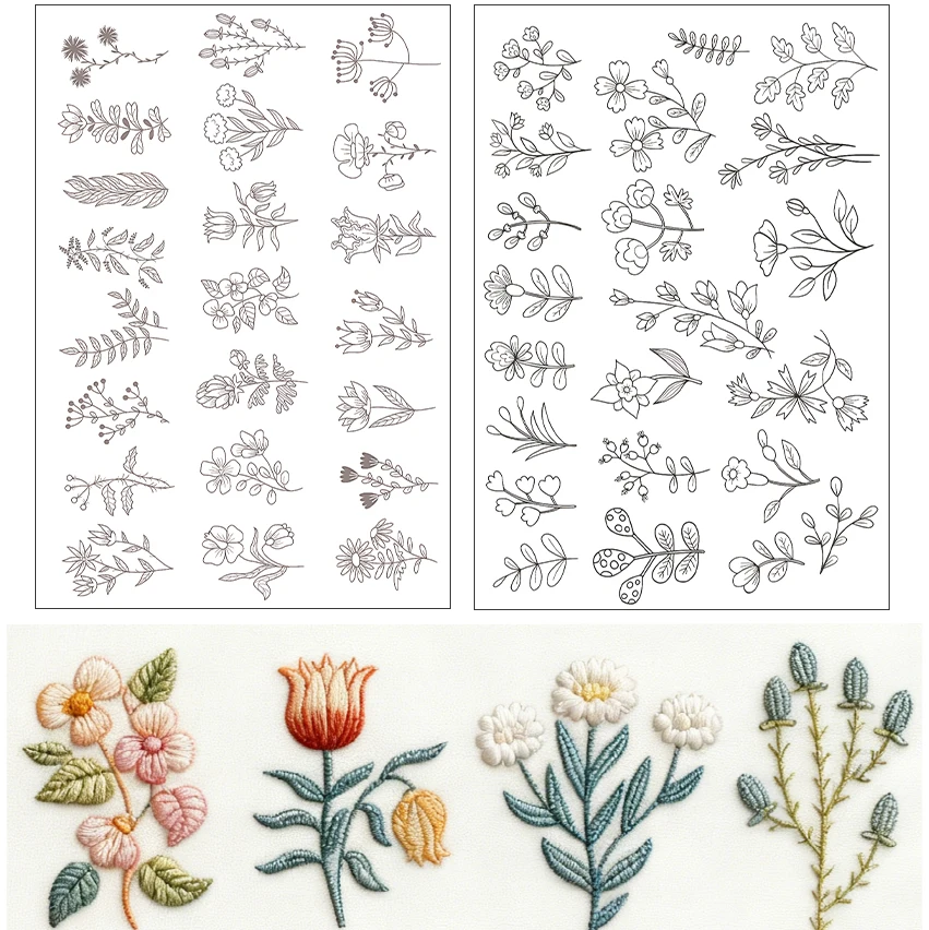 Niedliches Aufkleber-Set mit T – Embroidery Underlay Bewertung und Preis
