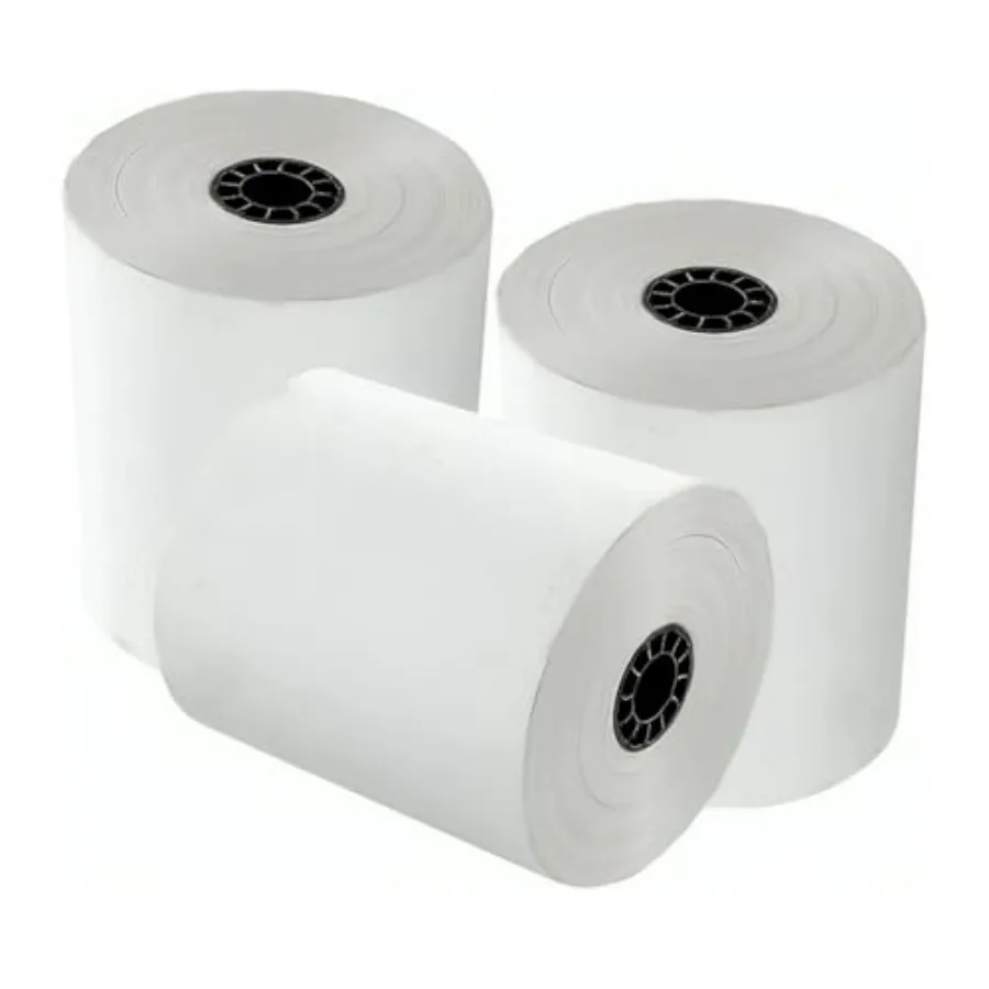 

3 1/8" x 2' Thermal Receipt Paper - BPA Free - Credit Card Paper - Point of Sale Cash Registers - Per Case