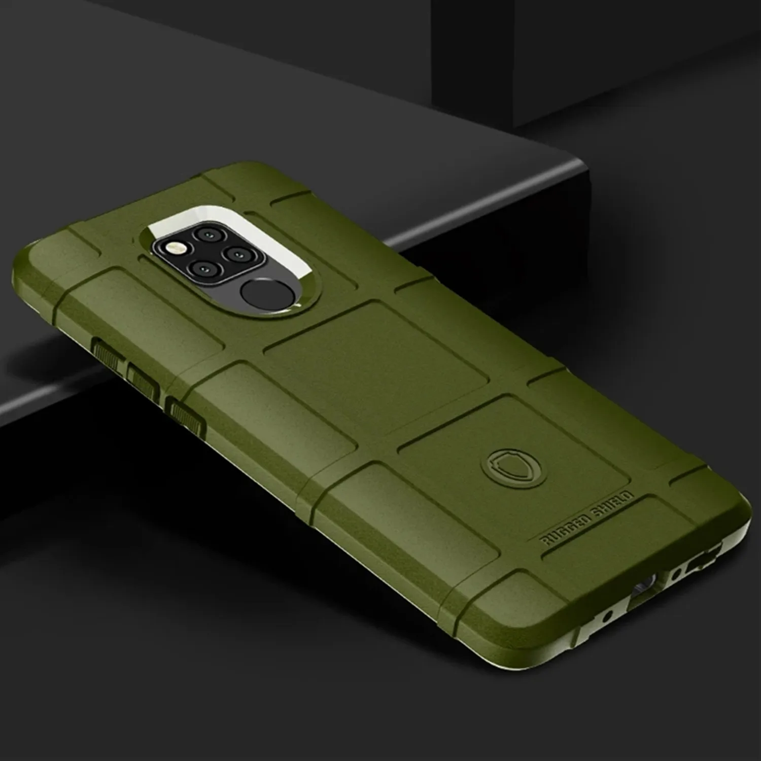 Huawei Mate için 20X mate20 x silikon kalkanı vaka zırh ağır arka kapak için mate20x darbeye mat telefon kılıfları