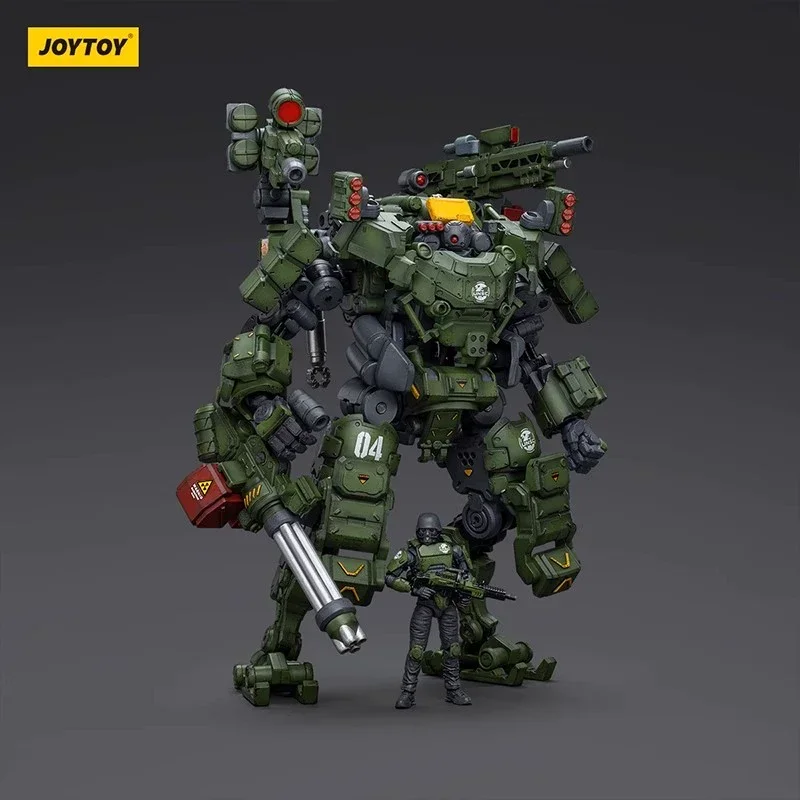 JOYTOY 1/25 Schaal Dark Source Serie JT6229 God of War-II 04 Zware Vuurkracht Defensie Mech Actiefiguren Collectie Model Speelgoed