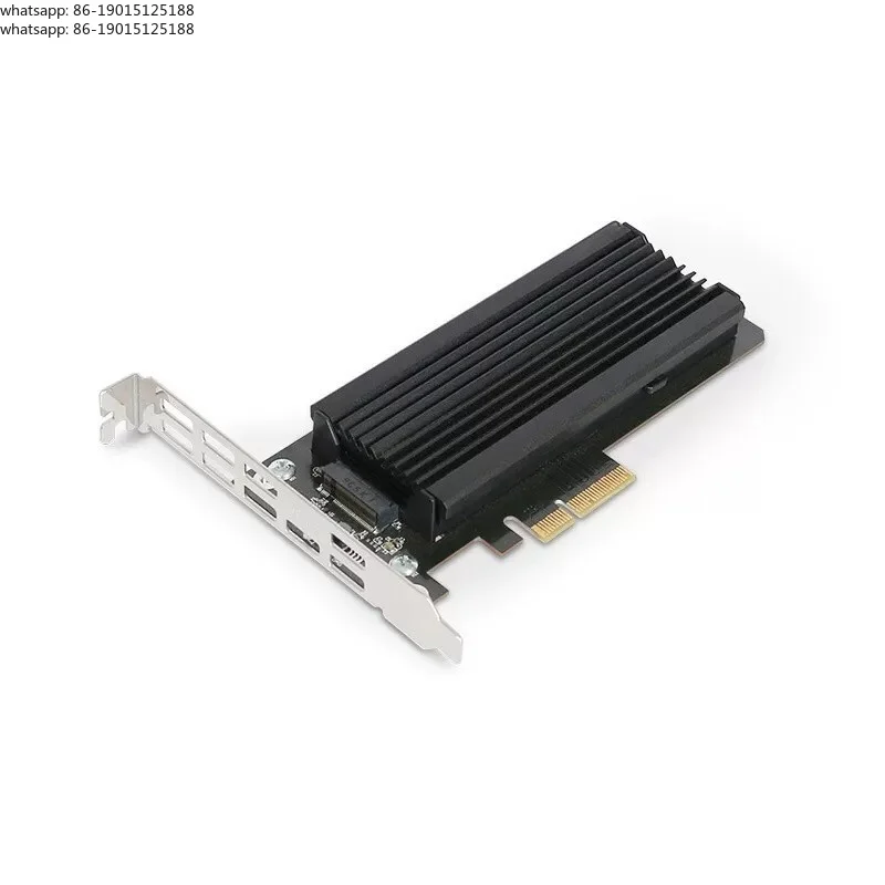 M.2 NVMe SSD to PCIe built-in hard disk box tool-free installation MB987M2P-1B