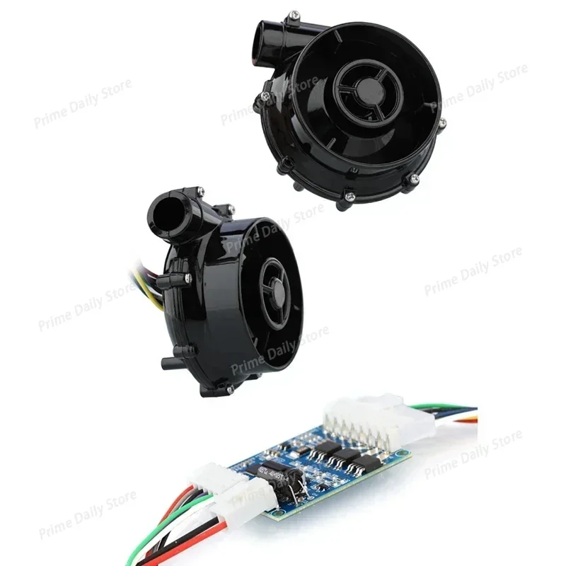 24V Vehicle‑mounted Brushless DC Centrifugal Fan, for Inflation & Sampling, High‑Pressure Hydrogen Energy Air Blower Suction Fan