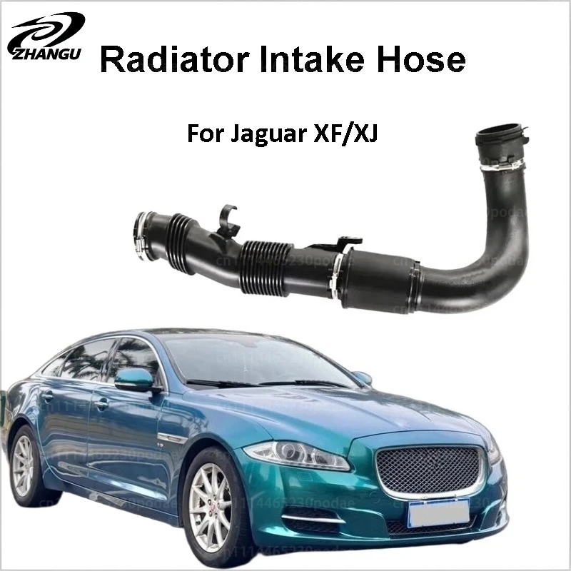 

Engine Radiator Coolant Intercooler Air Intake Hose Suitable for Land Rover Jaguar XF XJ X351 XJL 2.0L Petrol 204PT C2D42026