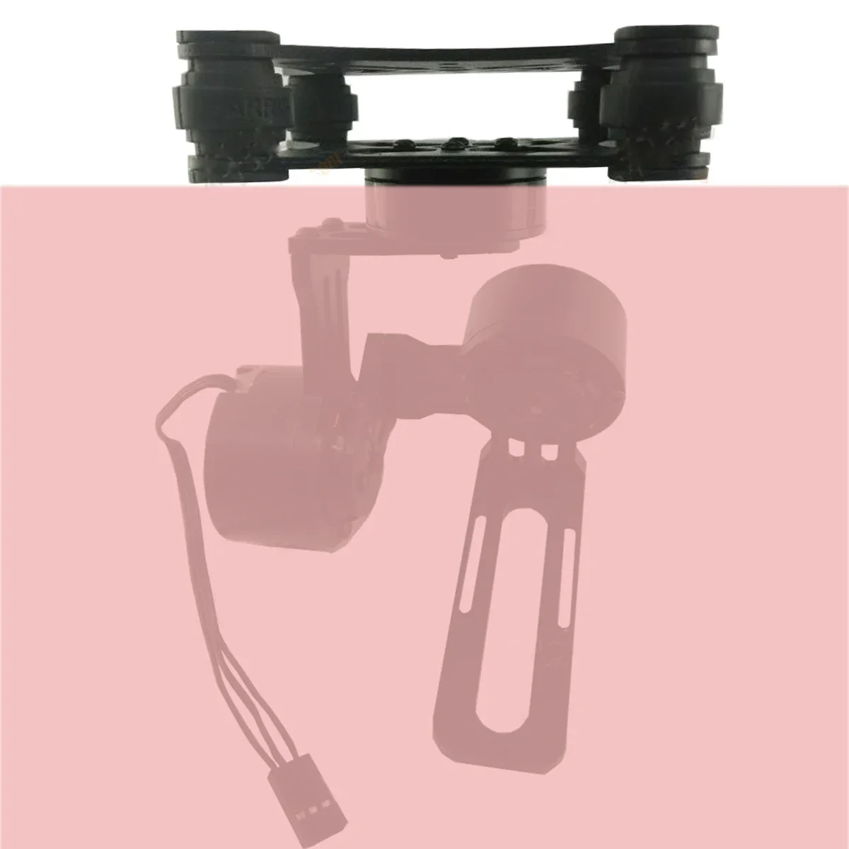 FPV Legering Metaal Anti Trillingen Plaat & Rubberen Ballen voor Phantom 1 2 3 Gimbal Mount Quadcopter Voor Gopro Hero 2 3 PTZ