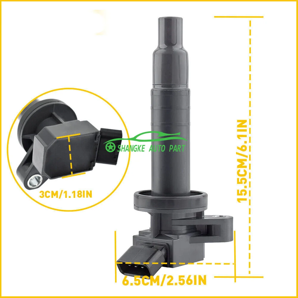 정품 직접 점화 코일, 1999-2008 Ttoyota Celica Corolla Matrix Celica MR2 용 OEM 90919-02239, 90919-02262, UF-247, C1249