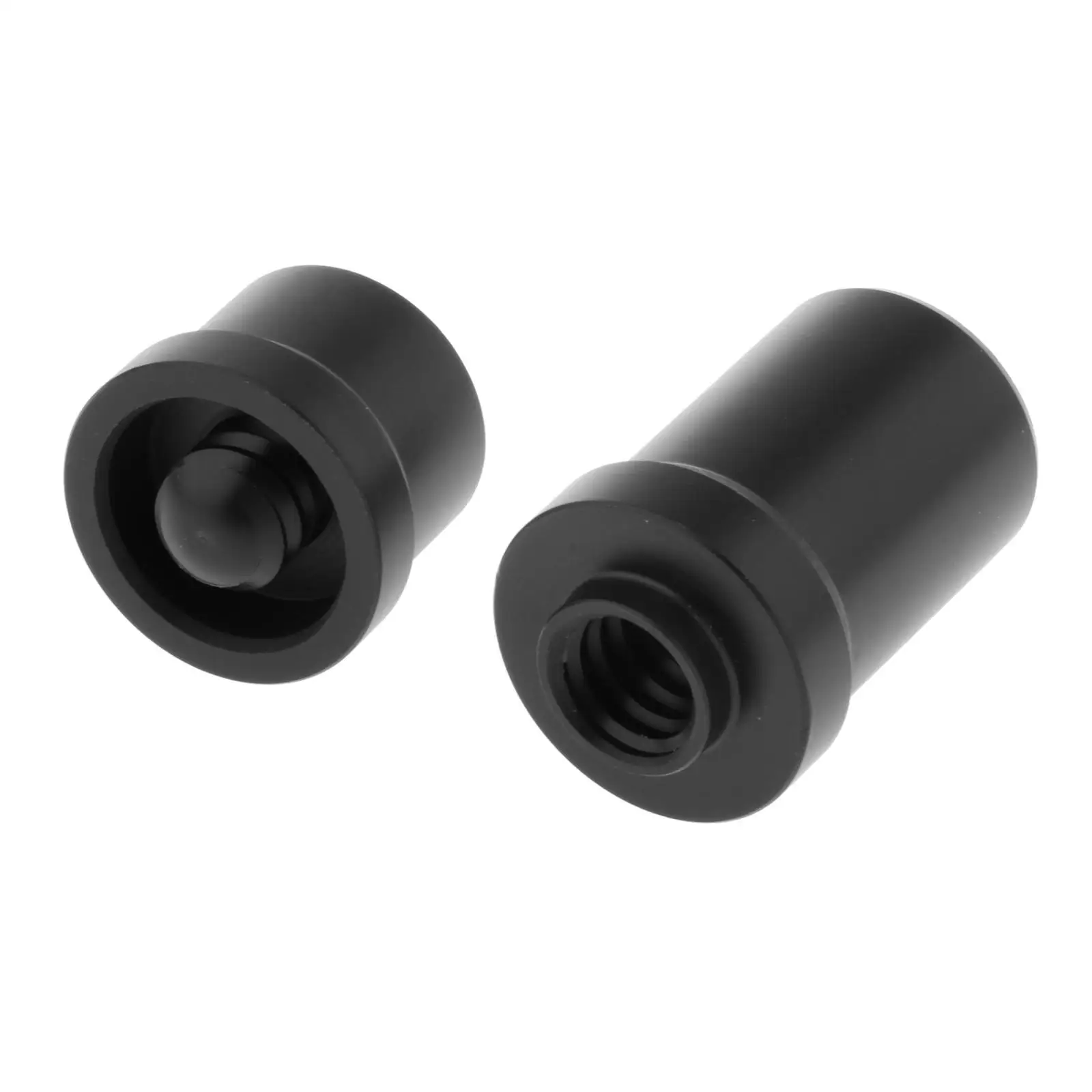 Pool Cue Cap Joint Protector ABS Durable Pair for Cue Stick Thread Protection Accessories Snooker Friendly