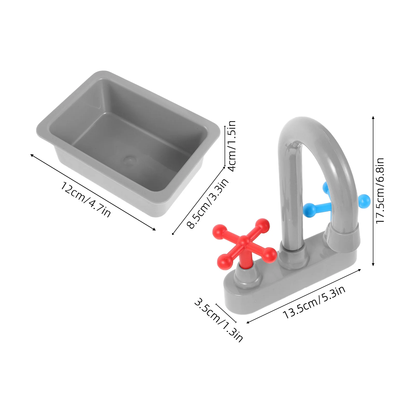 1 مجموعة بالوعة المطبخ صنبور قوالب واقعية التظاهر اللعب للأطفال الصغار التعليمية دور اللعب الملحقات بالوعة المطبخ الصغيرة #3