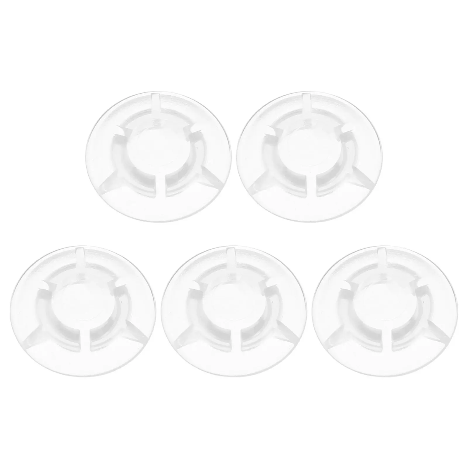 5Pcs Guitar Pedal Footswitch Toppers – Mushroom-Shaped Protective Caps for Effect Pedal Knobs, Universal Fit