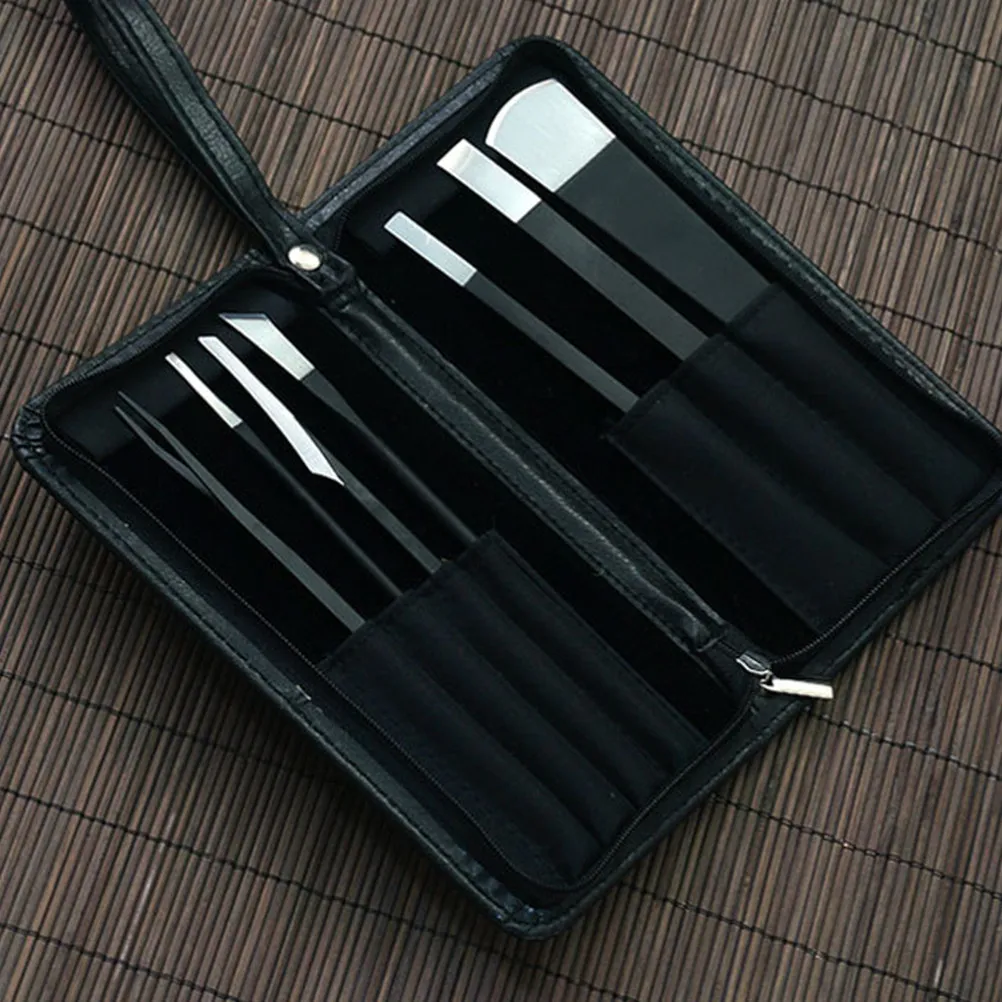 

7Pcs Stainless Steel Pedicure Tool Set for Smooth Nails Dead Cuticle Removal Foot Hand Care Ingrown Nail Solution Manicure