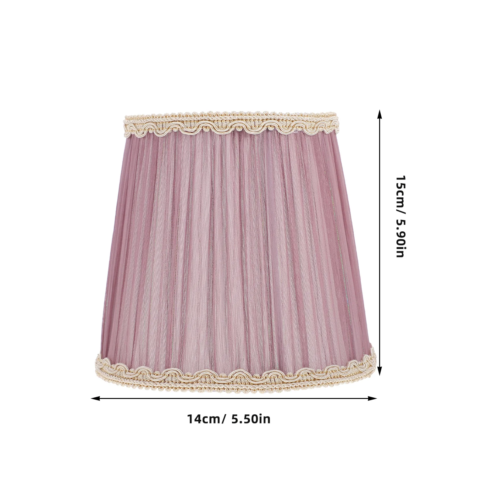 E14 Fabric Lampshade Cloth Cover For Ch Made Home Hotel Decoration Lighting Accessories For Bedside Lamps Floor Lamps Table Lamp