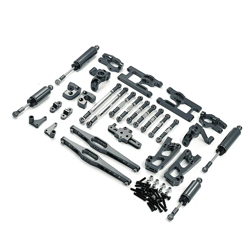 Dla Wltoys 12427 12428 12423 FY01 02 03 akcesoria do ulepszania zdalnie sterowanym samochodowym Metal upgrade 12-częściowy zestaw części