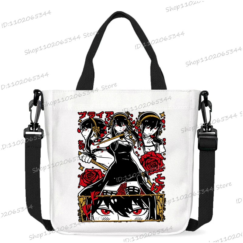 New Fashion Spy × Family Yor Forger Printed Casual Shoulder Bags Men Women Aesthetics Anime Trend Crossbody Bags for Unisex view 5