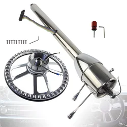 Heavy Duty 28''/30''/32'' Tilt MT Manual Style Steering Column GM and 9 Bolt 14