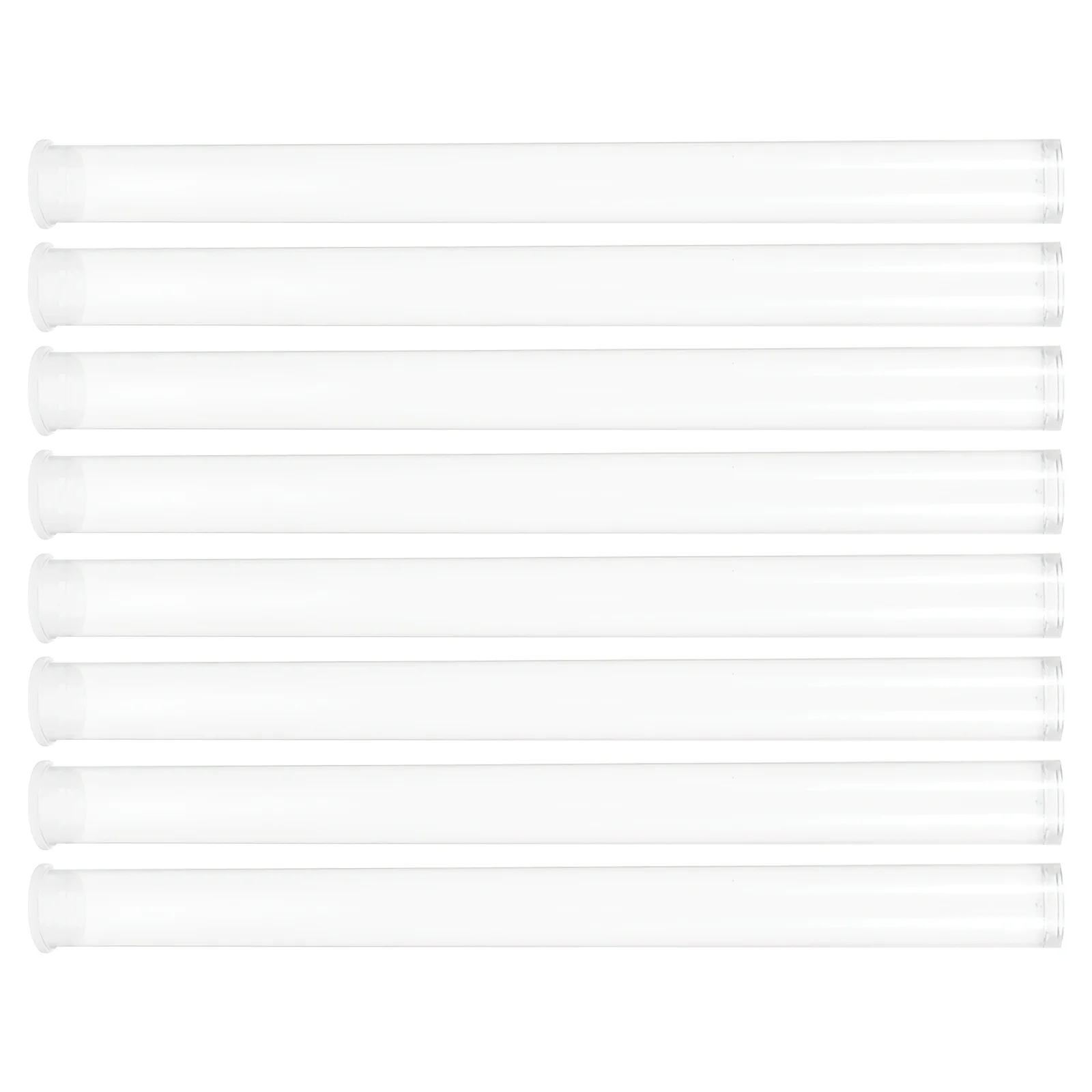 

8pcs Incense Stick Holders Transparent Acrylic Tubes For Sage Sticks Storage Home Decor Incense Container Tube Holder
