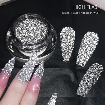 Holographic Nail Glitter Powder 1