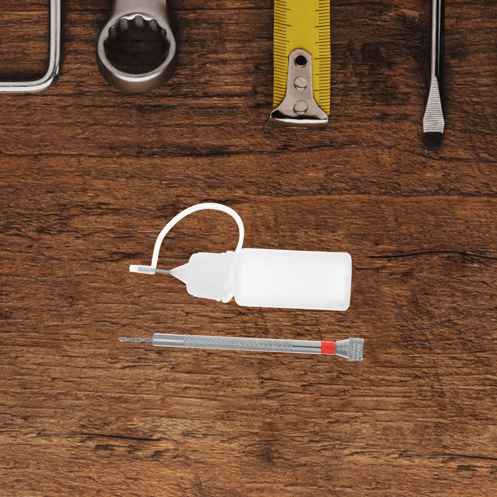 

1 Set 1.6Mm Mini Drill Tool Manual Work Diy Sturdy Alloy Steel Punching Kit For Oil Injection Woodworking