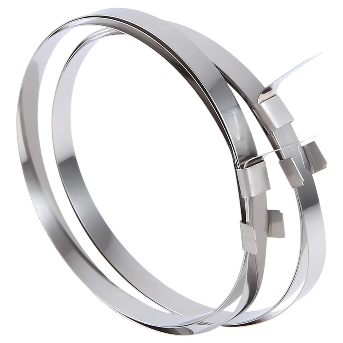 Vehicle Car Constant Velocity CV Joint Boot Clamp Clip Fastener 2 Pcs F