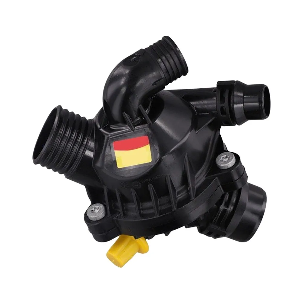 1 Piece Plastic Engine Thermostat Housing With Sensor For BMW X5 X6 Cooling System 11537601158 2006-2010