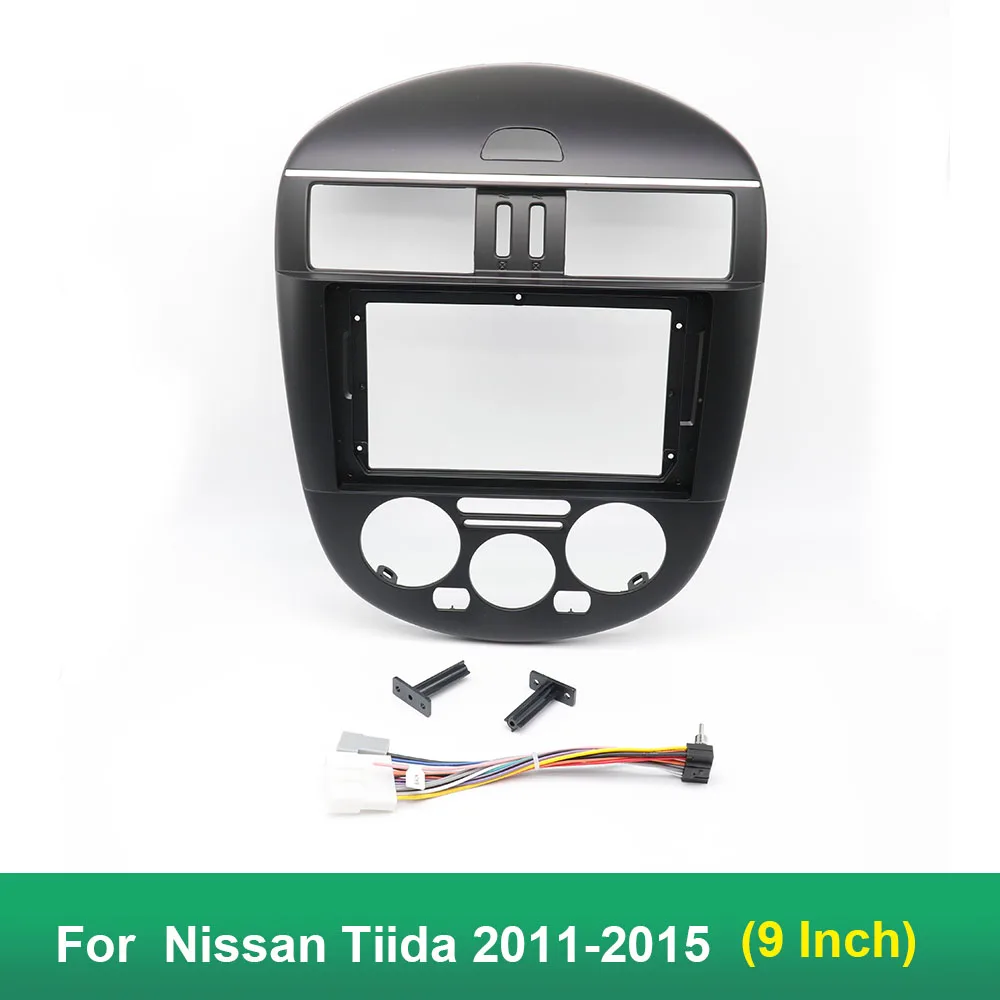 

AUTODAILY 9 Inch 10 Inch Car Frame Fascia Adapter For Nissan Tiida 2011-2015 Android Android Radio Dash Fitting Panel Kit