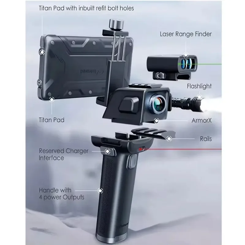SuperFactory Xinfrared XH15 Infiray X3 Infrared Thermal Imager With Range Finder Mobile Night Vision Thermal Monocular Cellphone