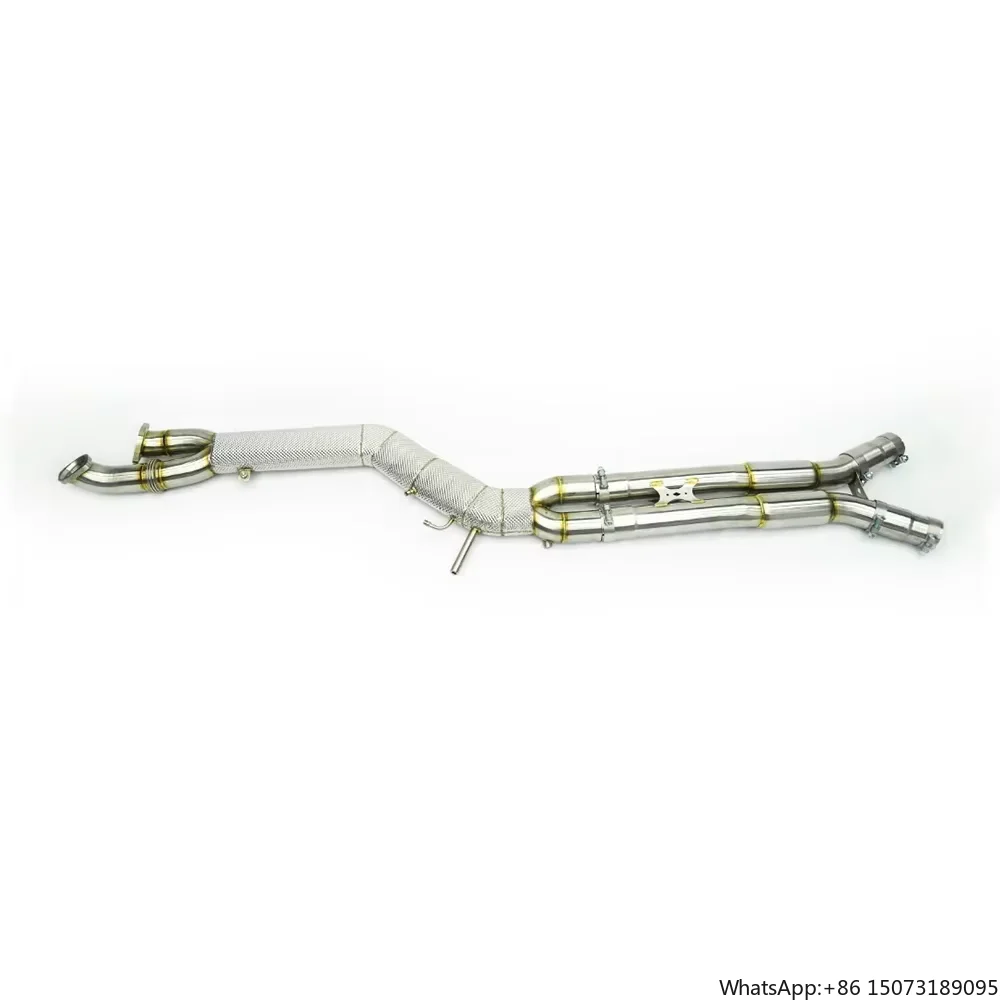 

Для BMW M3/M4 G80/G8X G83 G82 3.0T 2021-2023: промежуточная выхлопная труба из нержавеющей стали, оптовая продажа напрямую с завода