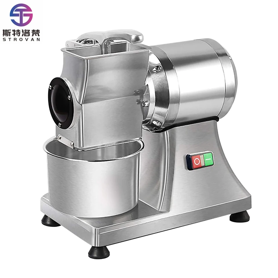 CG55GH Professional 550W Cheese Shredder Fast and Efficient Block Cheese Grinder for Pizzerias, Cafes and Food Trucks