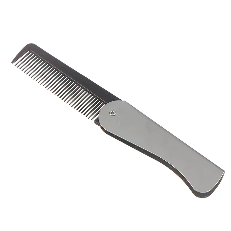 Portable Hair Comb Brush Foldable Massage Hair Comb Folding Hairdressing Tools