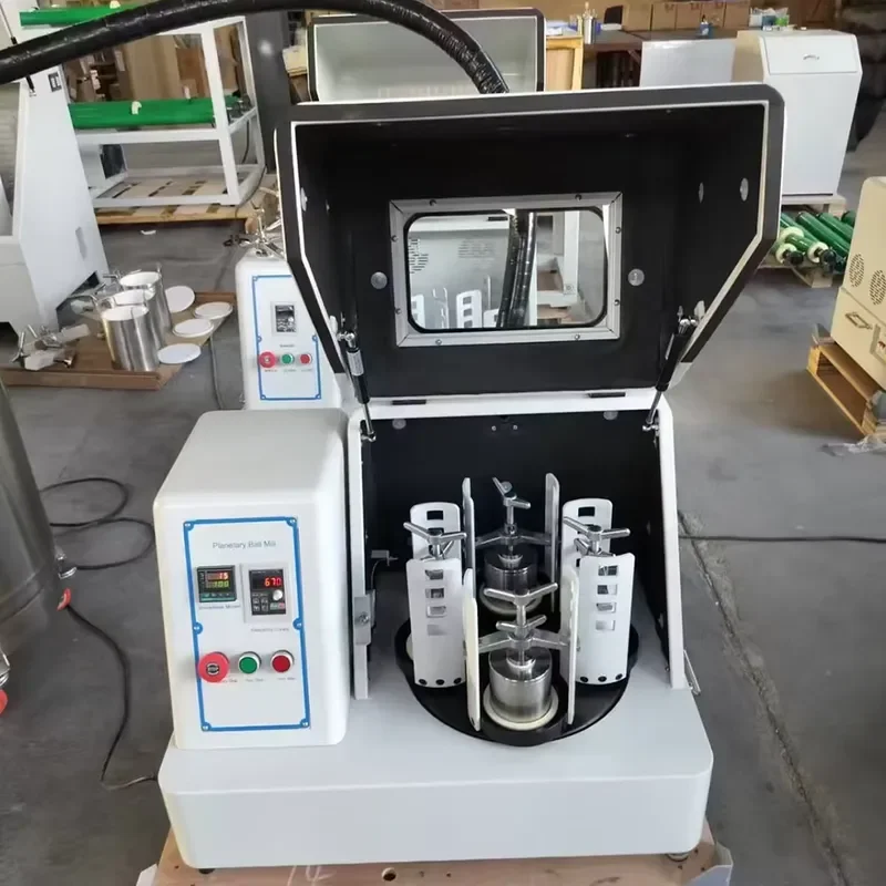 i Liquid Nitrogen Nano Ball Milling Machine 5L Mill Jar Match with Balls Small Powder Grinding Mill for