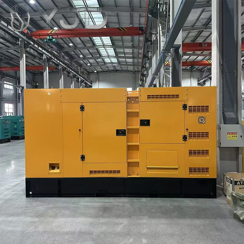 DYJD Quiet Running 80kva to 500kva Baudouin Diesel Generator Set Open Frame Type 50/60Hz Auto&remote Start with CE