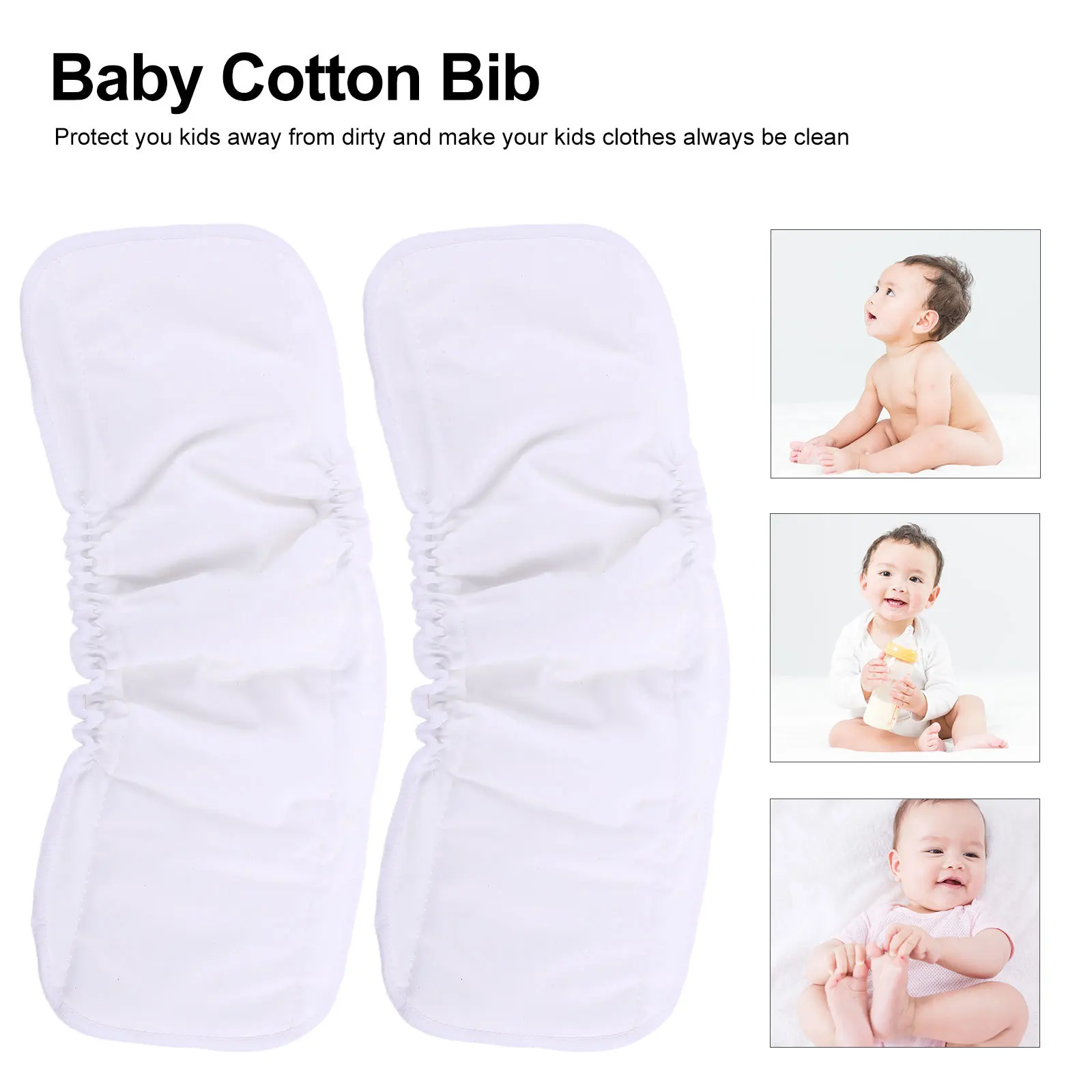 

6Pcs Bamboo Fiber Diaper Inserts Baby Cloth Diaper Liners Reusable Absorbent Soft Infant Newborn Urinal Pads Inserts