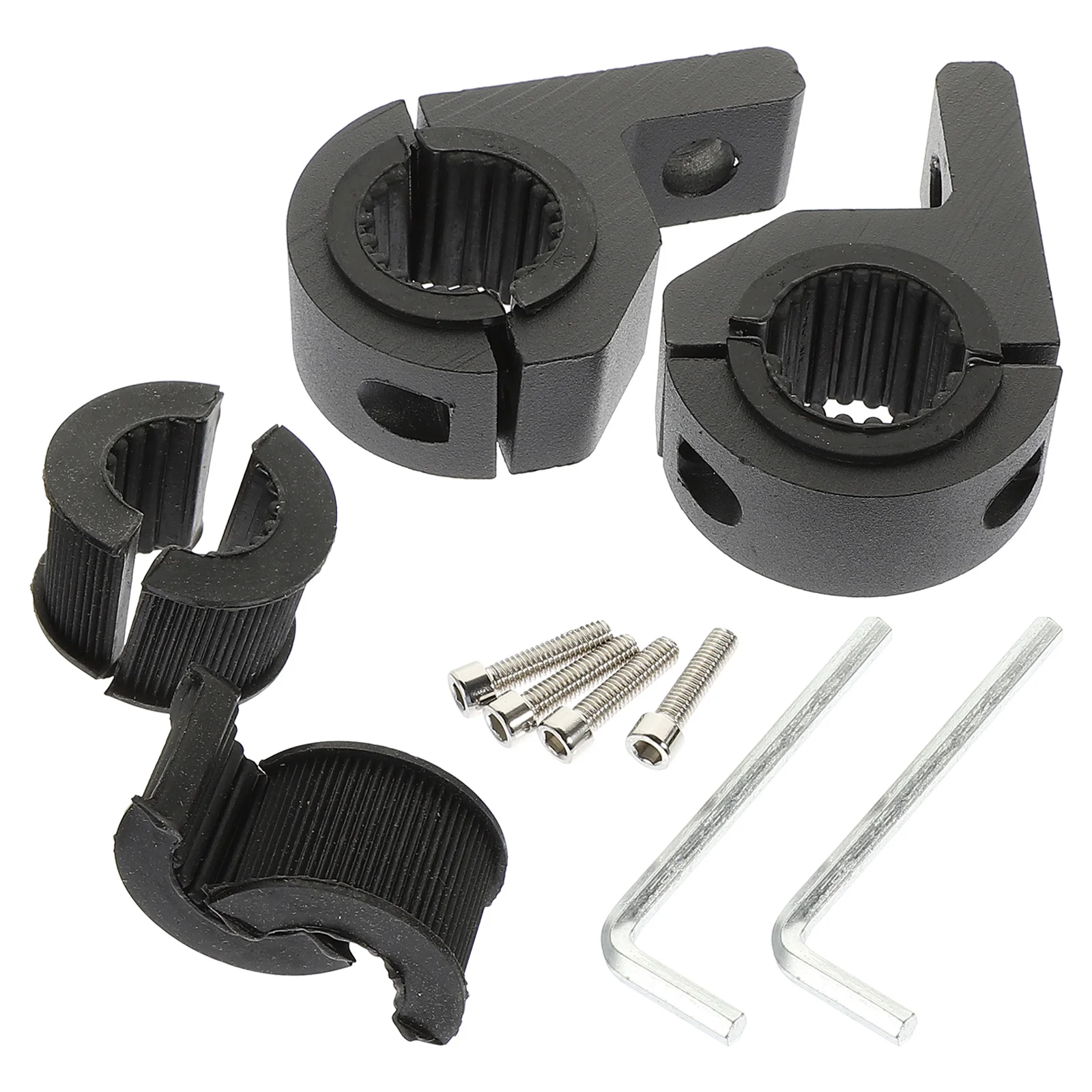 

1 Set Motorcycle Handlebar Clamp Durable Shockproof Turn Signal Light Mounting Bracket For Motorbike Lamp Tube Fixator Fog Light