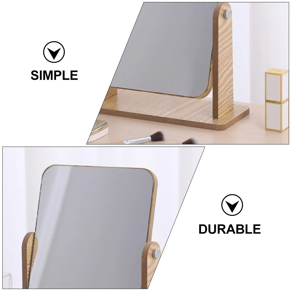 Makeup Mirror Rotating Dual-Sided Mirror Desktop Vanity Dresser Table Decor Practical Beauty Tool Home Bedroom Decor