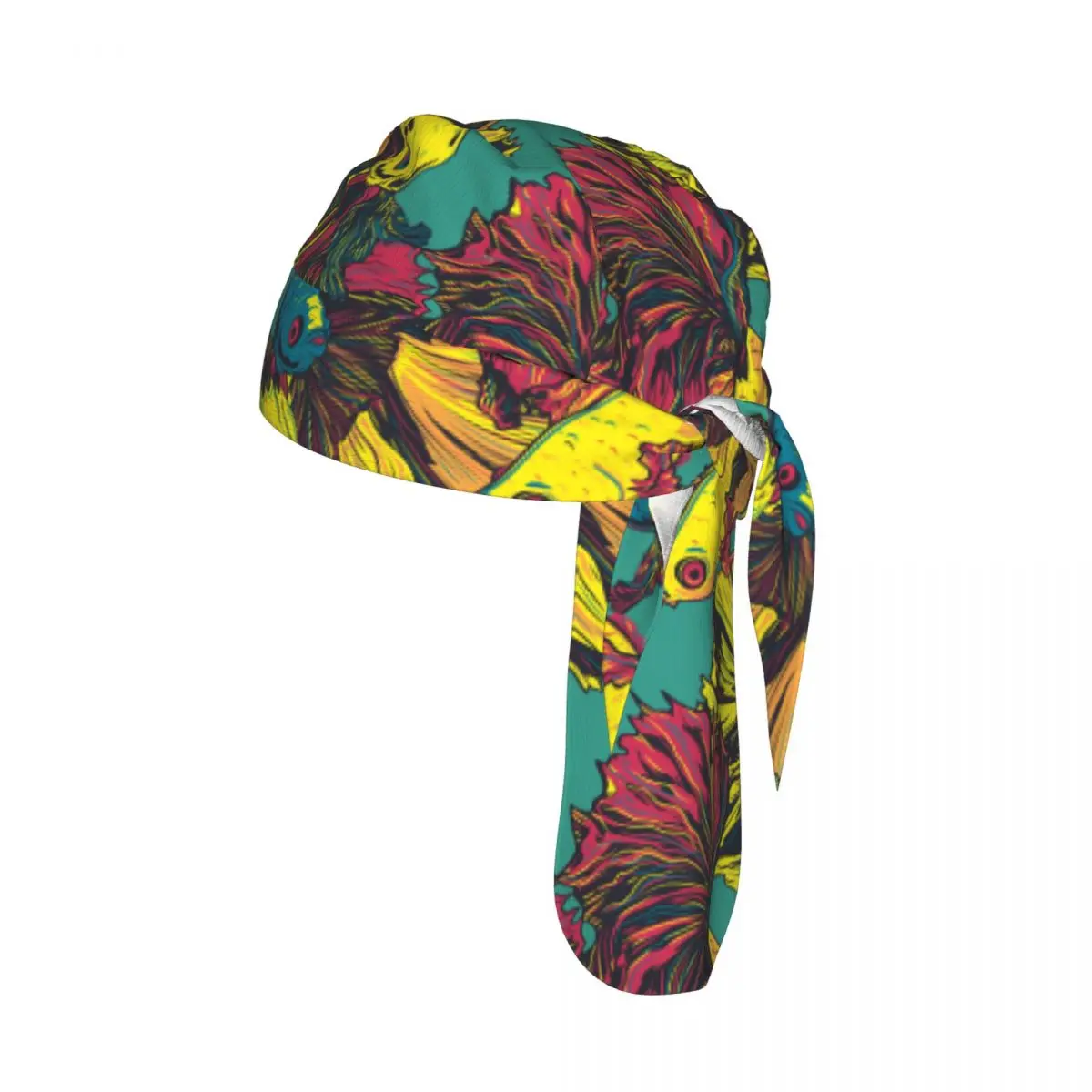 

Quick-drying Cycling Cap Breathable Bandana Colorful Fighting Fish Betta Splendens Outdoor Running Hiking Bicycle Headwear