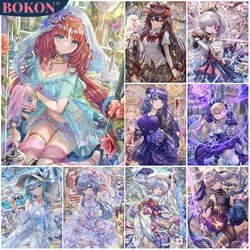 Genshin Impact Anime Game Diamond Painting Rhinestone Full Diamond Art Mosaic Embroidery Cross Stitch Kit Home Decor Gift