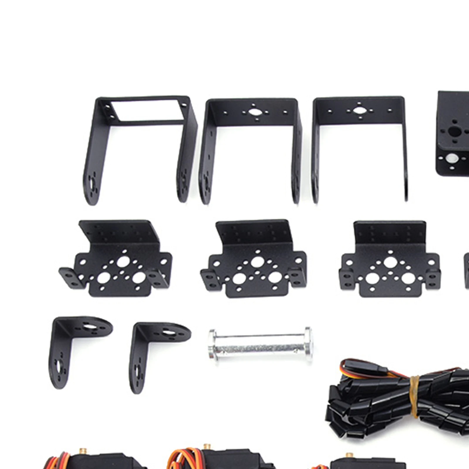 6DOF Robot Mechanical Arm Clamp Claw Kit Manipulator Industrial Robot Parts 6 Servo Motor For College Teaching IDY Production