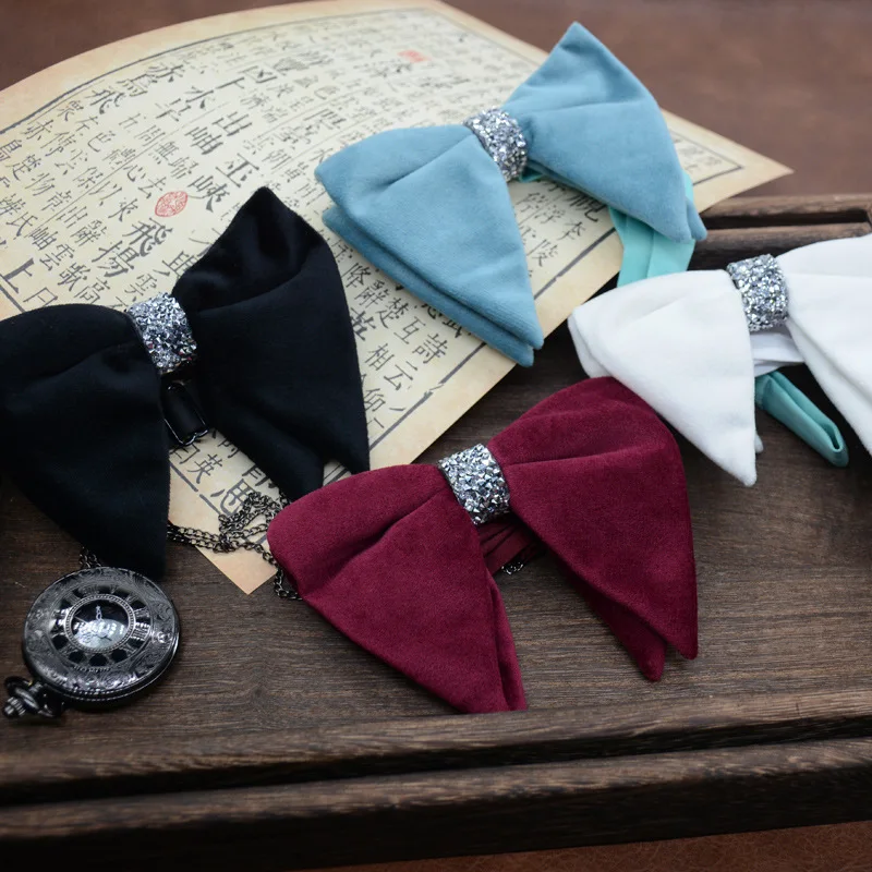 

male formal dress fashion style gentleman vintage wine red Groom group pointy bow tie