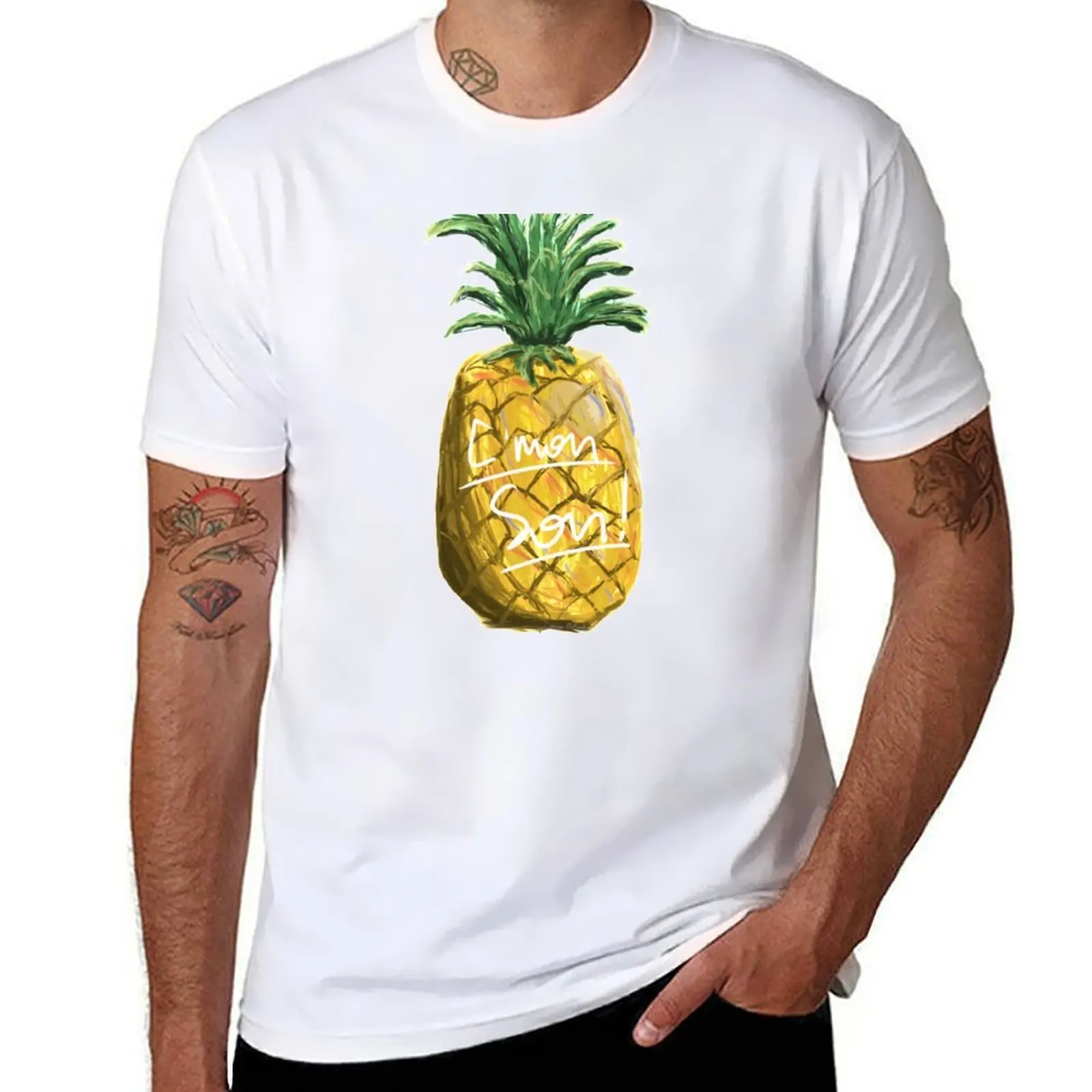 

C’mon Son! Psych TV Show Art Gift Shawn and Gus T-Shirt graphic t shirts for man t shirt man cotton T-Shirt