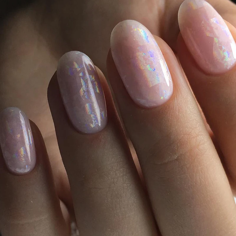 100*4cm Paper Sticker Foil Nial Beauty Decoration Tools Broken Glass Nail Art Sticker Transfer Foil