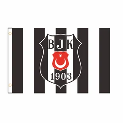 Turkey FC Besiktas Flag Banner 2ft*3ft 3ft*5ft Celebration a Sign Of High Quality Indoor And QZ-035