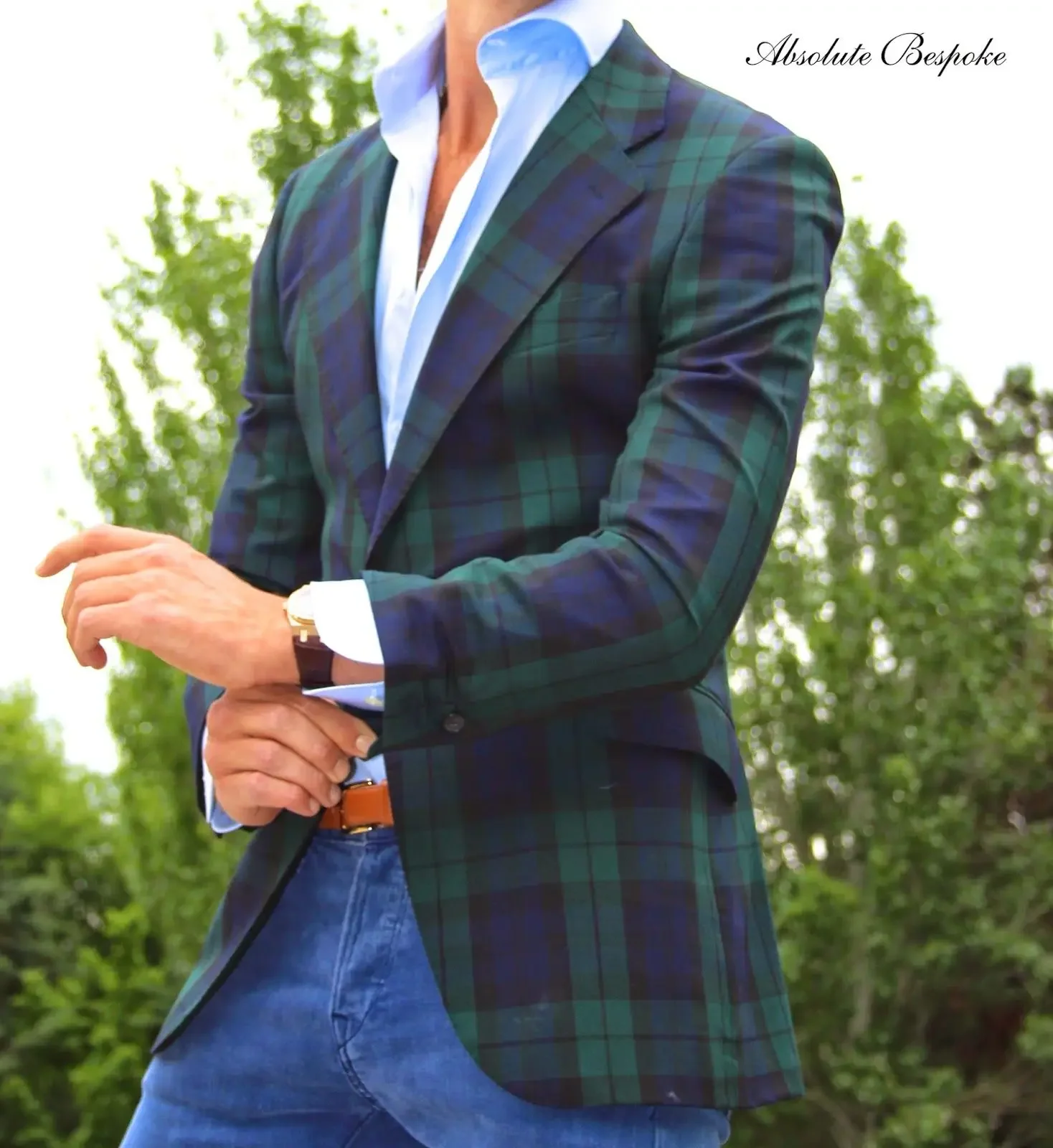 Latest Casual Green Plaid Blazers Men Summer Costume Slim Fit Male Jacket Custom Made Beach Holiday Clothing Masculino Hombre