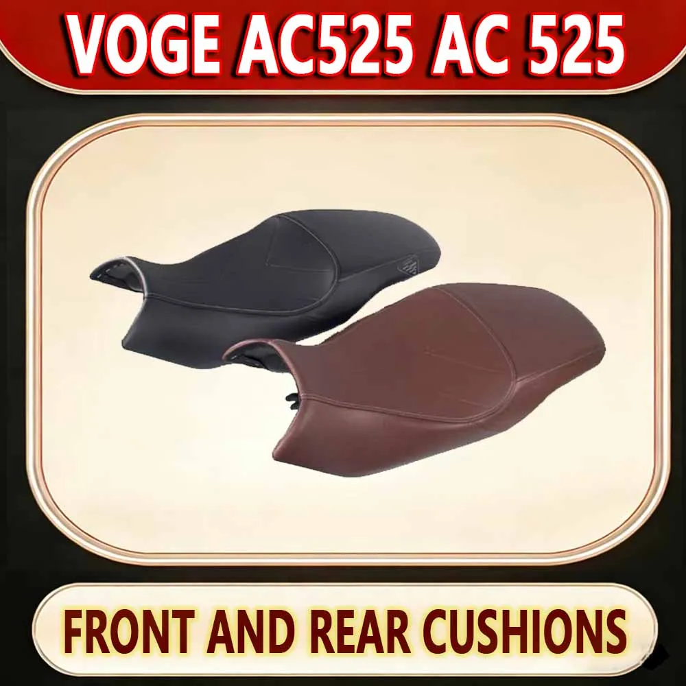 For VOGE AC525 AC 525 Motorcycle integral main and auxiliary front and rear seat cushion saddle