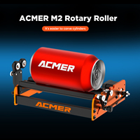 ACMER M2 Laser Engraving Rotary Roller 4-138mm Cylindrical with Y-aixs 360° Rotating Engraving for CNC Engraving Router DIY