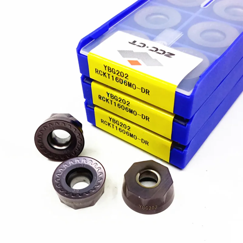 

ZCC CT Original RCKT2006MO-ER Milling Inserts RCKT 2006 MO ER Lathe Tool Carbide Milling Turning Tools