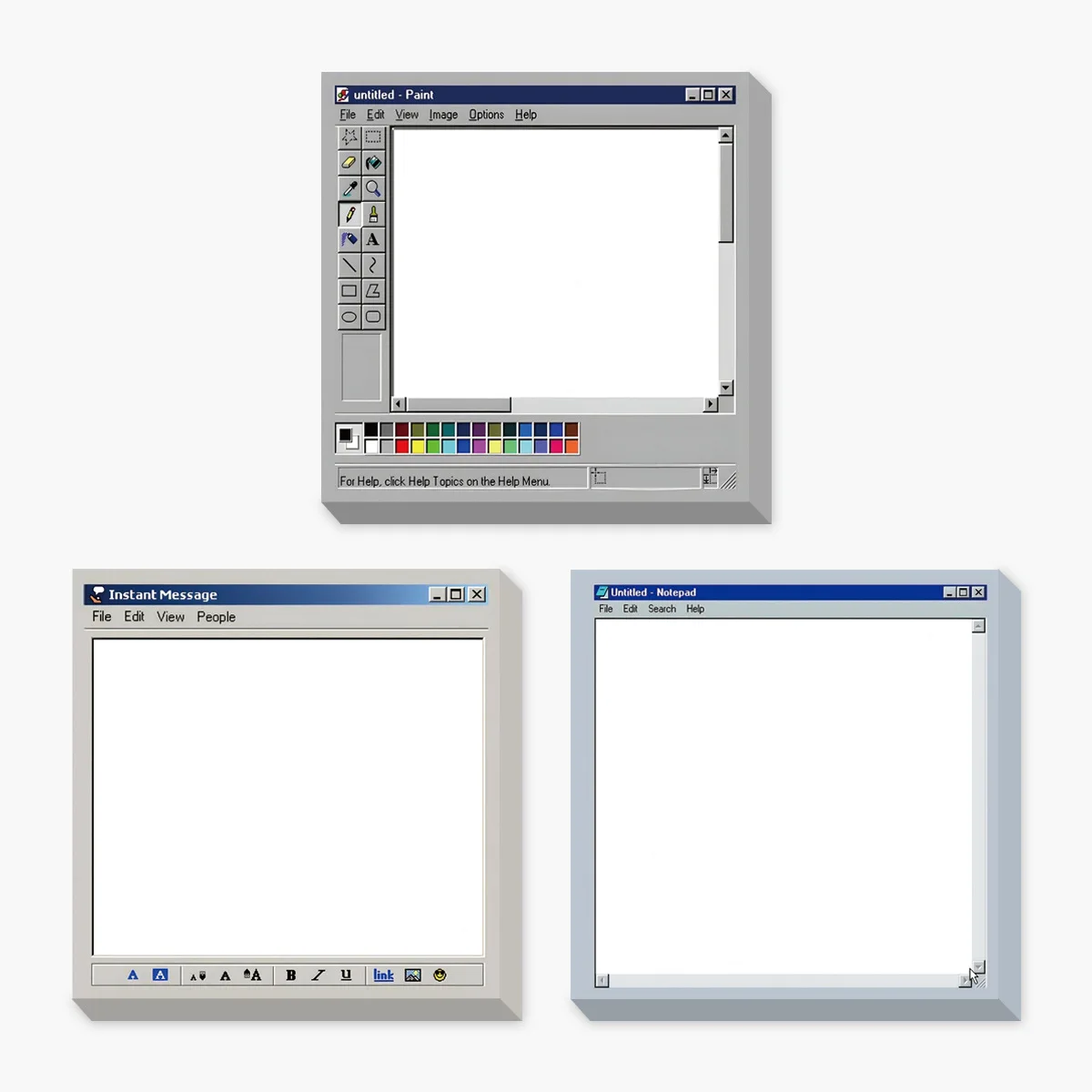 

Винтажные клейкие заметки с компьютерными рисунками, 50 листов – идеально подходят для художников и офисного использования, прочные клейкие заметки, стикеры для офиса