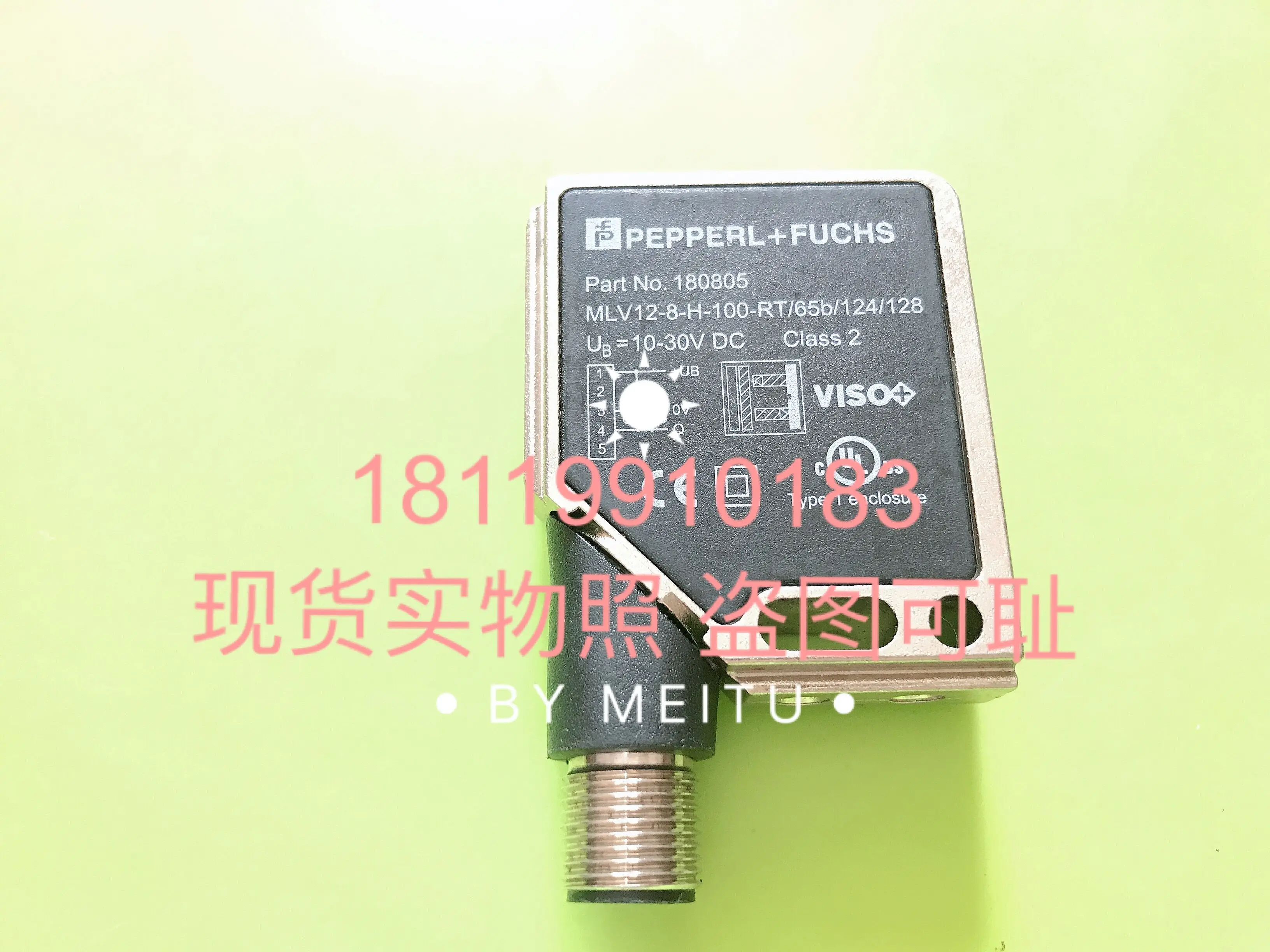 Beijiafu P+F Photoelectric Switch MLV12-8-H-100-RT/65b/124/128 180805 In Stock