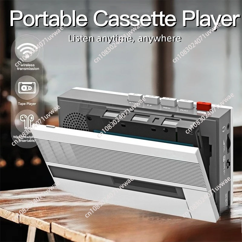 tape-player-walkman-nostalgic-old-fashioned-portable-model-with-bluetooth-rechargeable