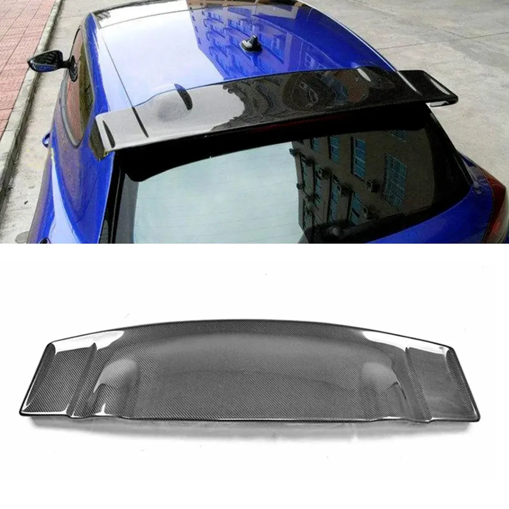 

Carbon Fiber / FRP Rear Trunk Roof Lip Wing Window Spoiler for Volkswagen VW Scirocco 2008 - 2017 Non for R Rline Car Styling